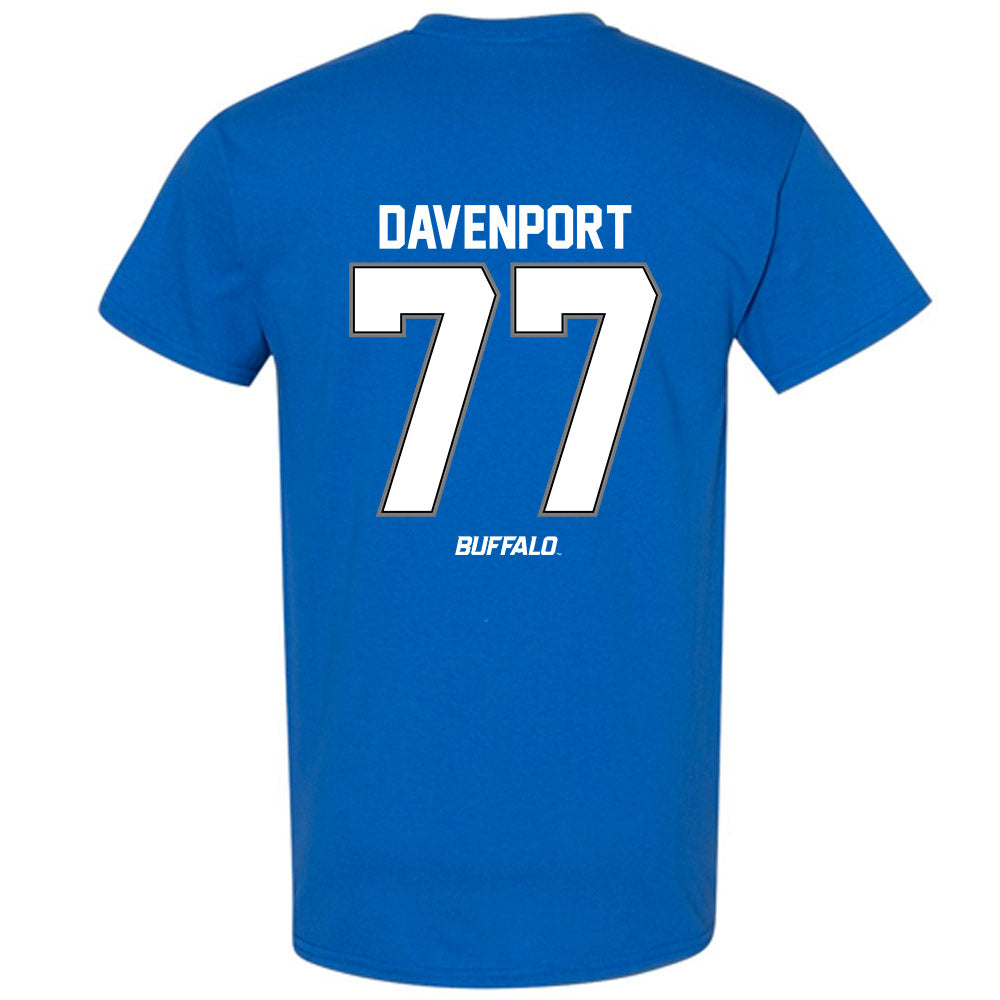 Buffalo - NCAA Football : Jackson Davenport - T-Shirt-1