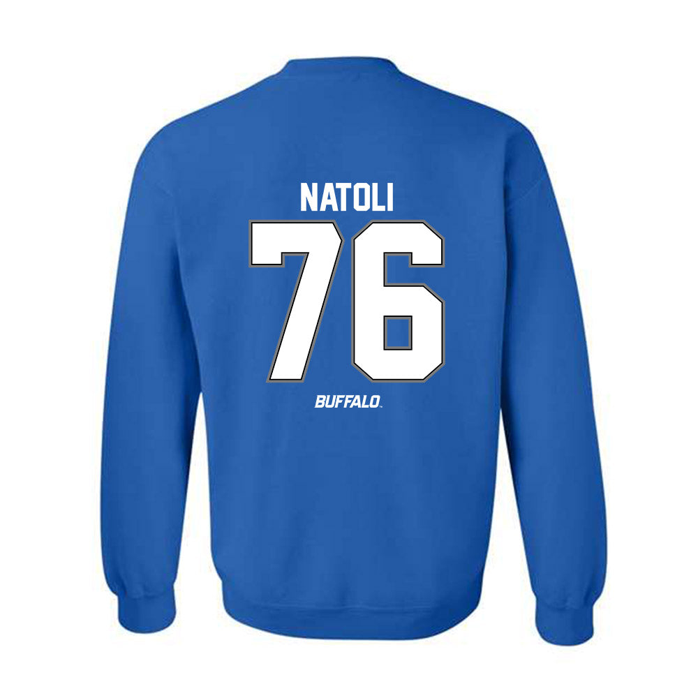 Buffalo - NCAA Football : Nathan Natoli - Classic Shersey Crewneck Sweatshirt-1