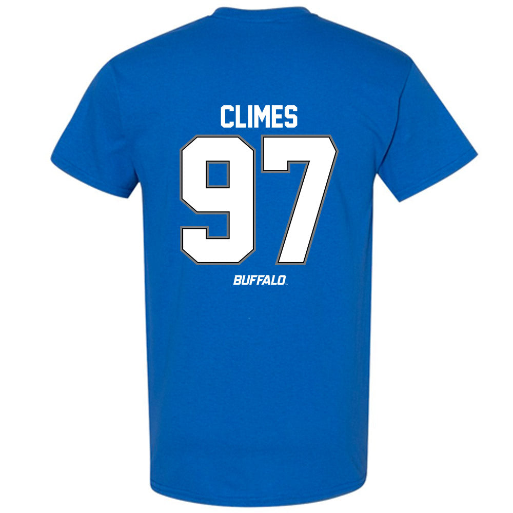 Buffalo - NCAA Football : Christopher Climes - Classic Shersey T-Shirt-1