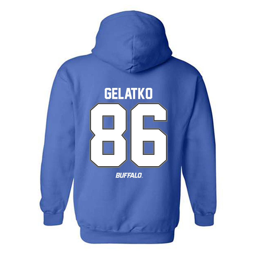 Buffalo - NCAA Football : Michael Gelatko - Hooded Sweatshirt-1