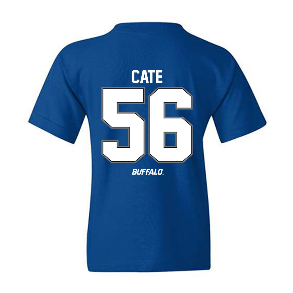 Buffalo - NCAA Football : Marco Cate - Classic Shersey Youth T-Shirt-1