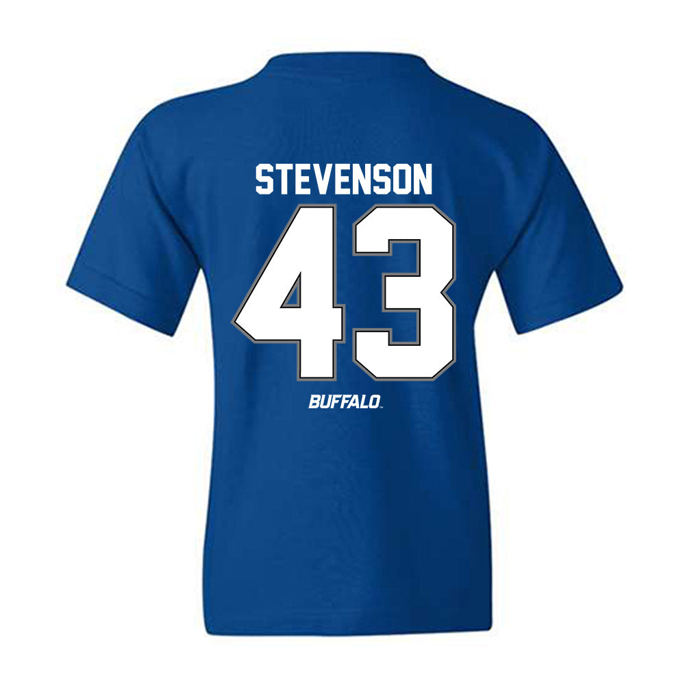 Buffalo - NCAA Football : Xair Stevenson - Youth T-Shirt-1