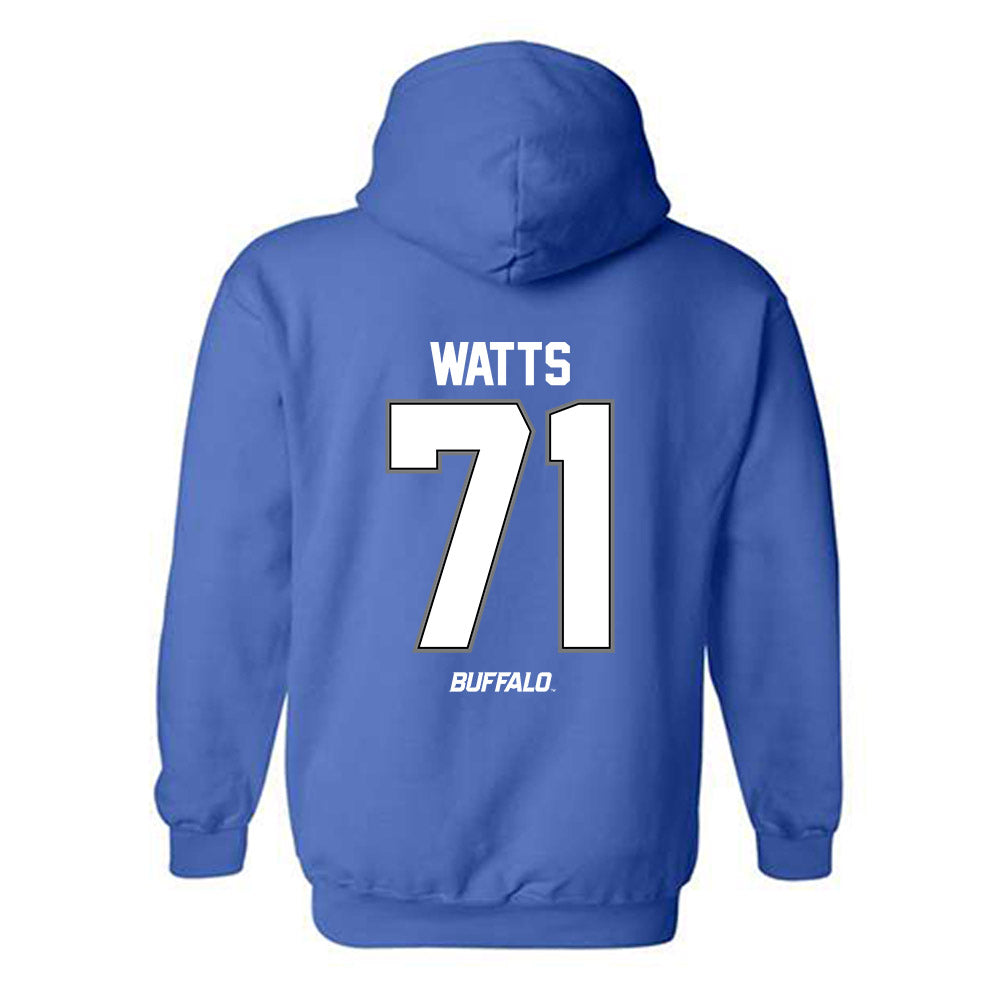 Buffalo - NCAA Football : Caleb Watts - Hooded Sweatshirt-1