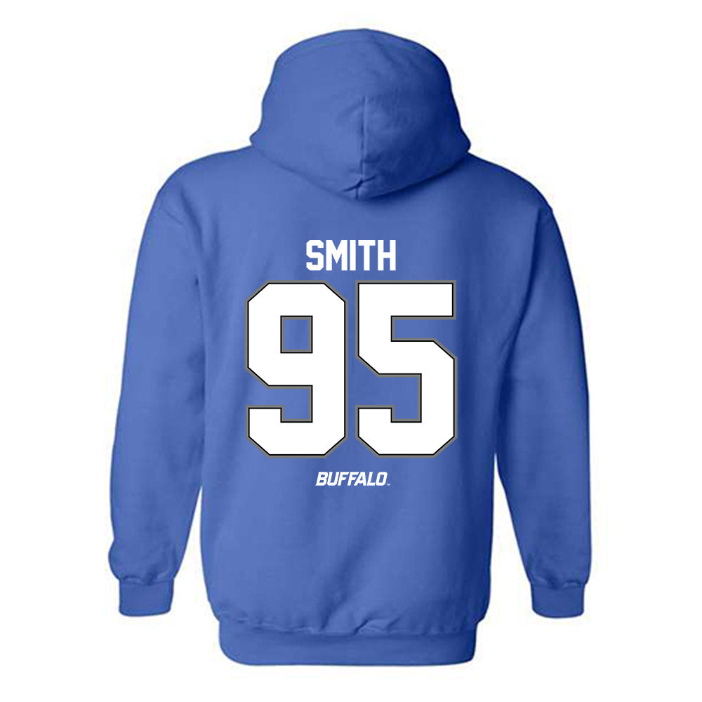Buffalo - NCAA Football : Stantavious Smith - Classic Shersey Hooded Sweatshirt-1