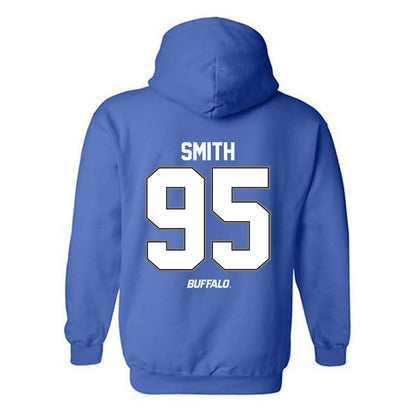 Buffalo - NCAA Football : Stantavious Smith - Classic Shersey Hooded Sweatshirt-1