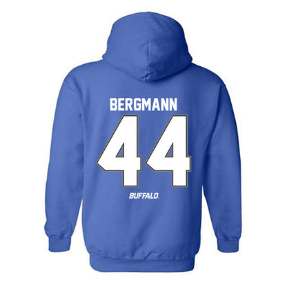 Buffalo - NCAA Football : Zach Bergmann - Classic Shersey Hooded Sweatshirt-1
