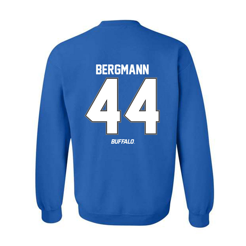 Buffalo - NCAA Football : Zach Bergmann - Classic Shersey Crewneck Sweatshirt-1