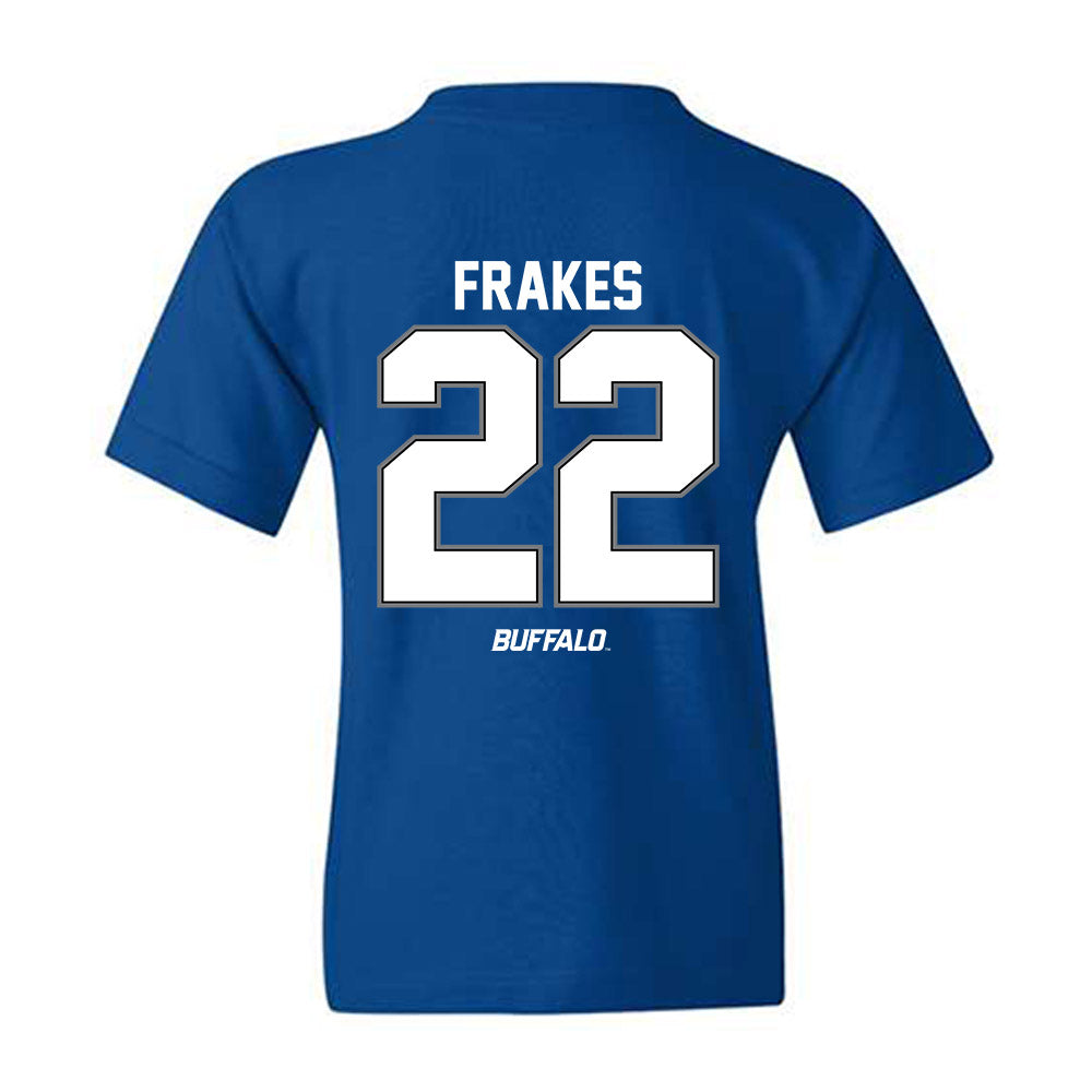Buffalo - NCAA Men's Basketball : JJ Frakes - Classic Shersey Youth T-Shirt-1