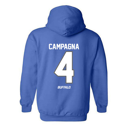 Buffalo - NCAA Women's Volleyball : Hailey Campagna - Classic Shersey Hooded Sweatshirt-1