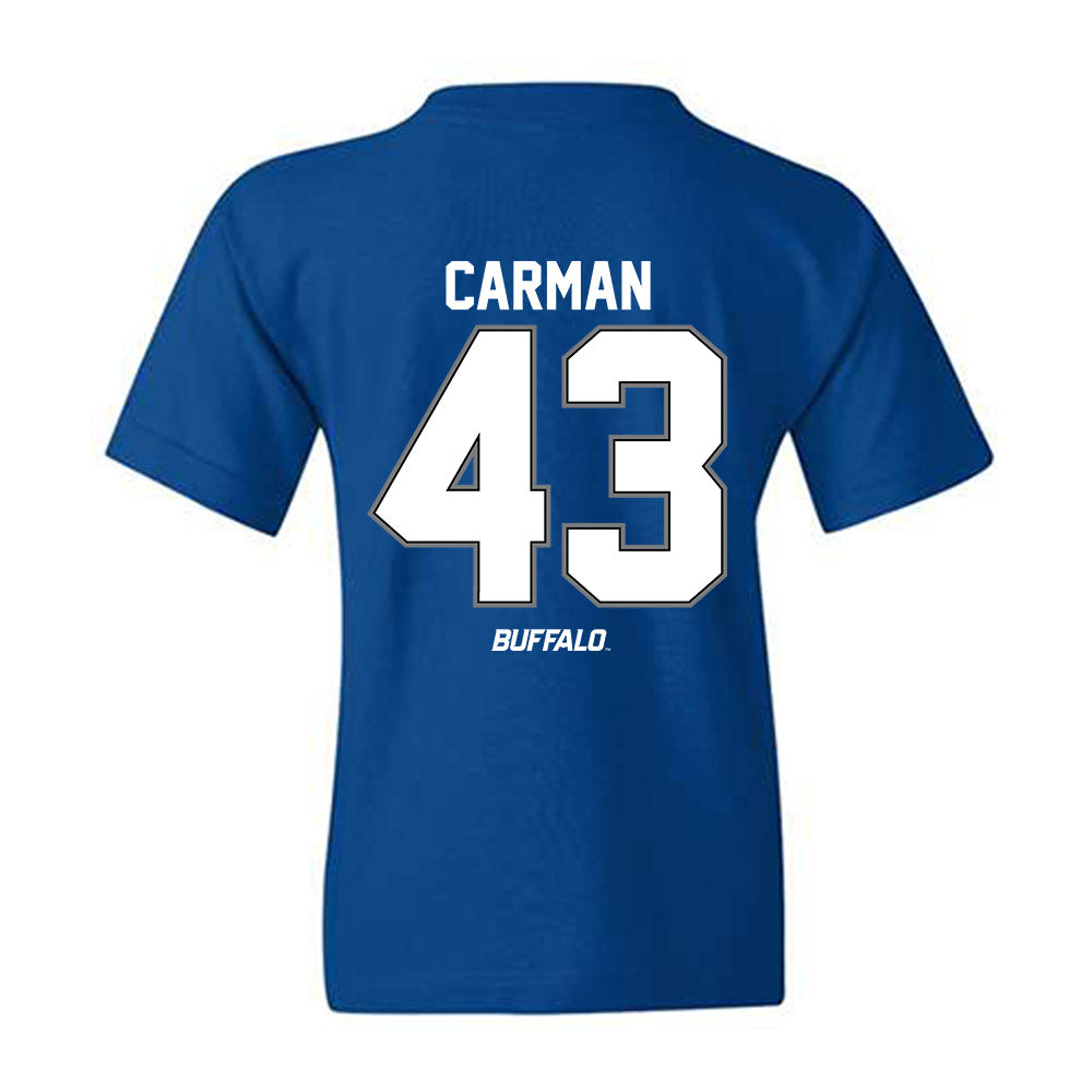 Buffalo - NCAA Women's Basketball : Ally Carman - Youth T-Shirt-1