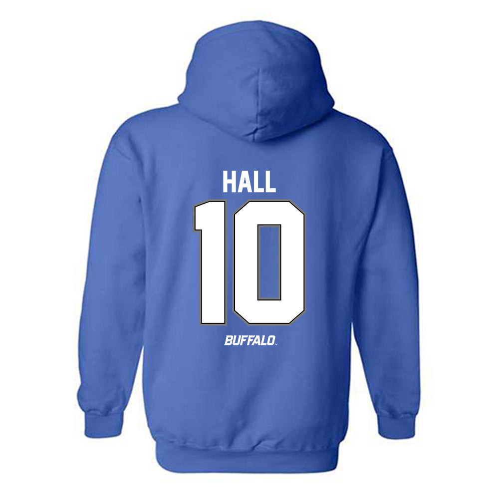 Buffalo - NCAA Women's Basketball : Kyleigh Hl Hall - Classic Shersey Hooded Sweatshirt-1