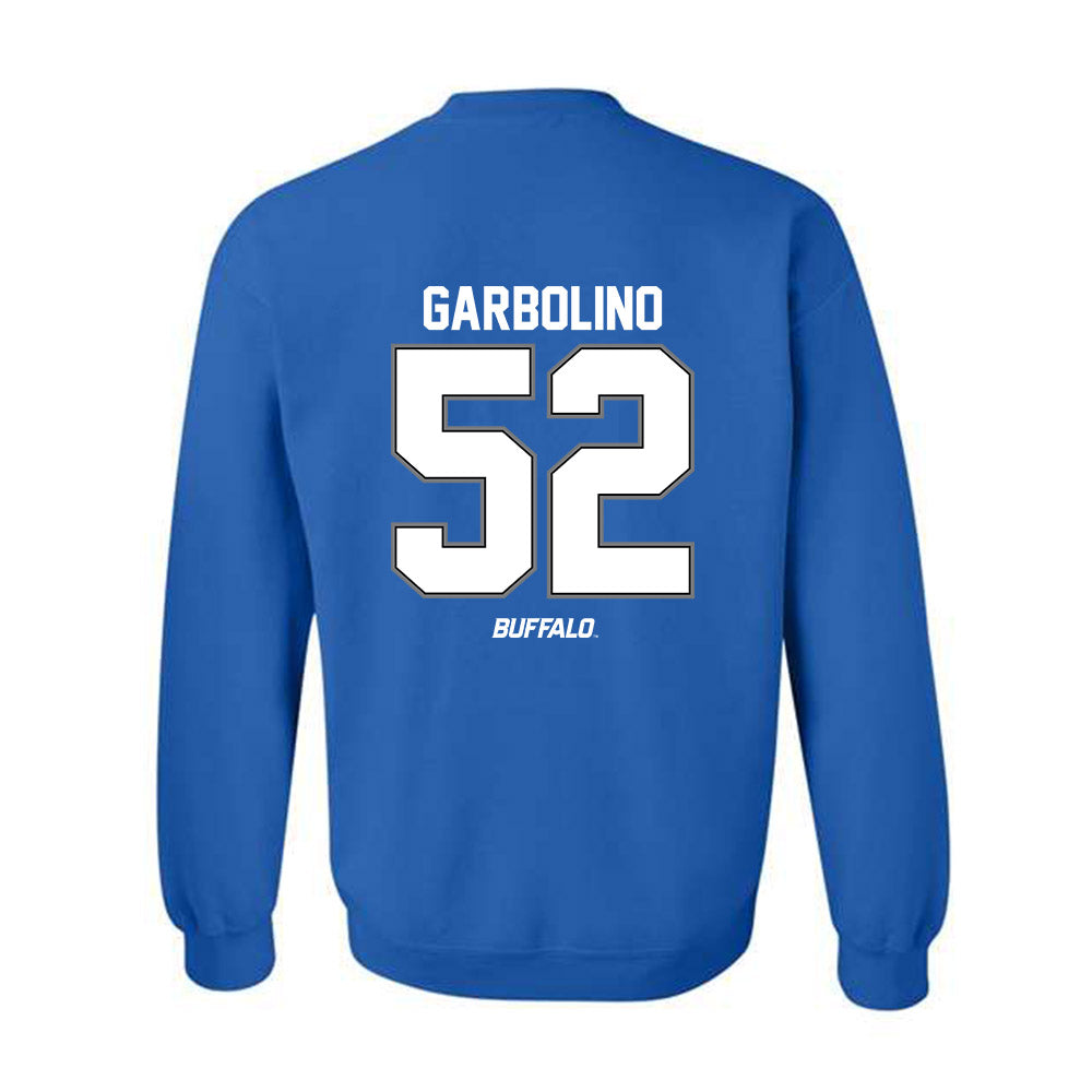 Buffalo - NCAA Football : Jack Garbolino - Classic Shersey Crewneck Sweatshirt-1