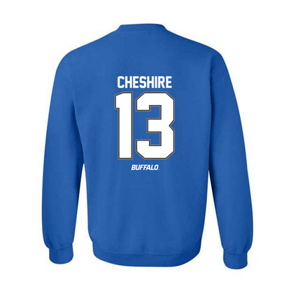 Buffalo - NCAA Football : Joey Cheshire - Classic Shersey Crewneck Sweatshirt-1