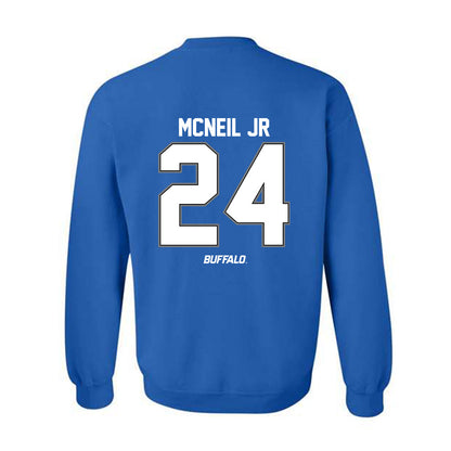 Buffalo - NCAA Football : James McNeil Jr - Classic Shersey Crewneck Sweatshirt-1