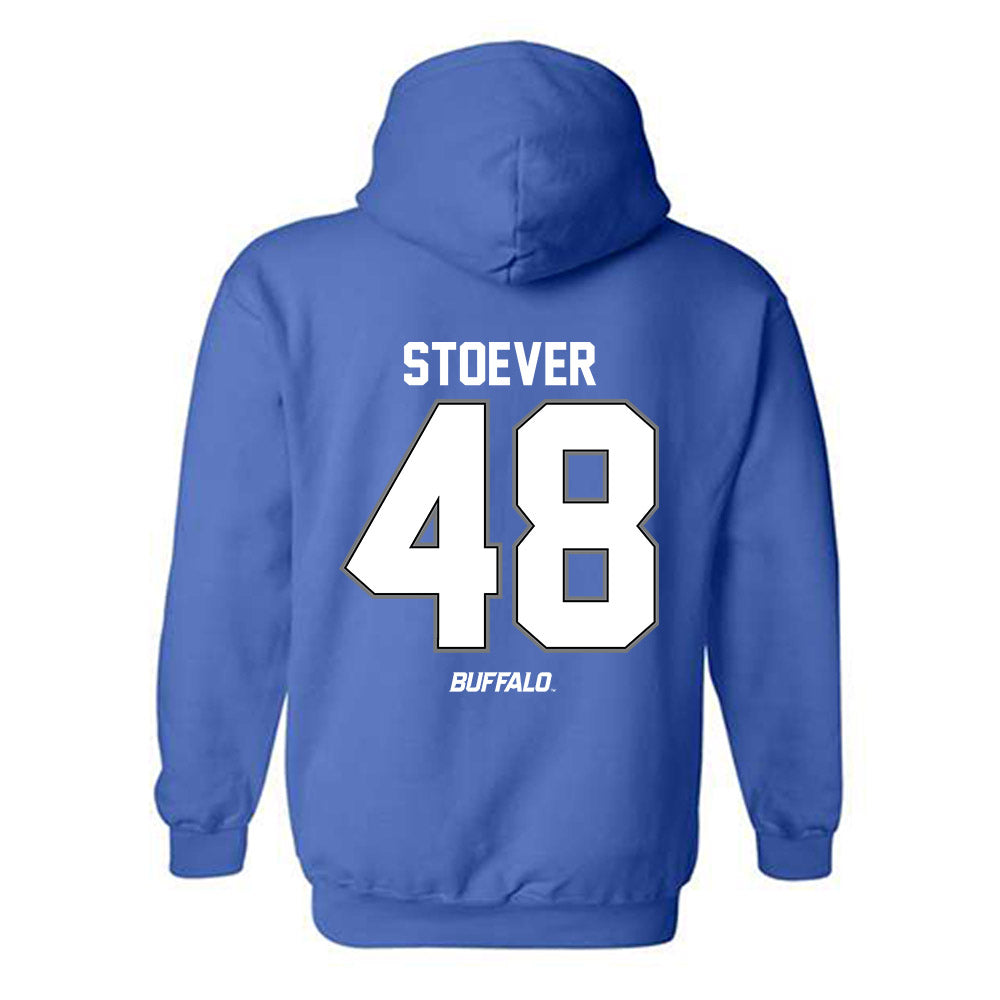 Buffalo - NCAA Football : Joseph Stoever - Classic Shersey Hooded Sweatshirt-1