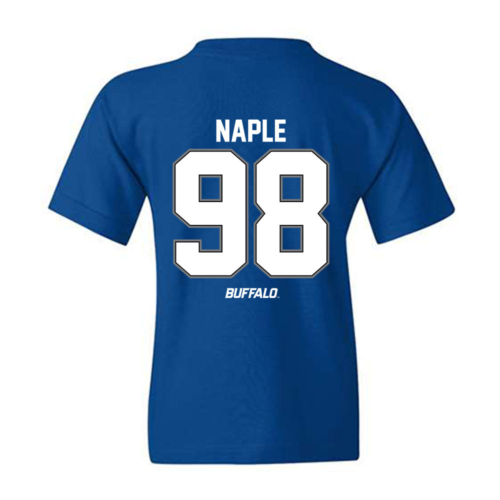 Buffalo - NCAA Football : Mason Naple - Classic Shersey Youth T-Shirt-1