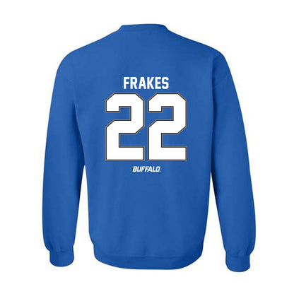 Buffalo - NCAA Men's Basketball : JJ Frakes - Classic Shersey Crewneck Sweatshirt-1
