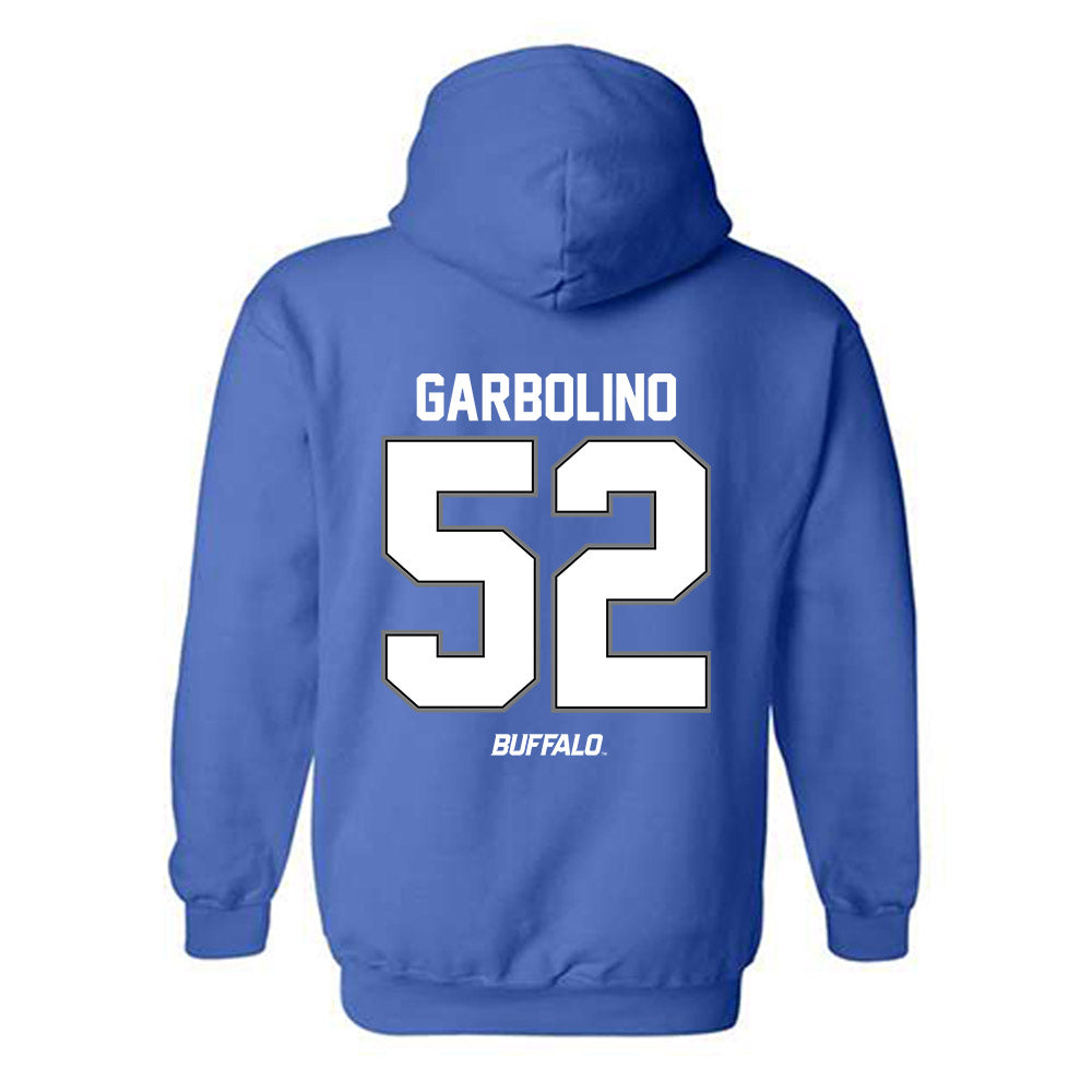 Buffalo - NCAA Football : Jack Garbolino - Classic Shersey Hooded Sweatshirt-1