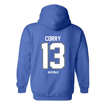 Buffalo - NCAA Women's Basketball : Ella Corry - Hooded Sweatshirt-1