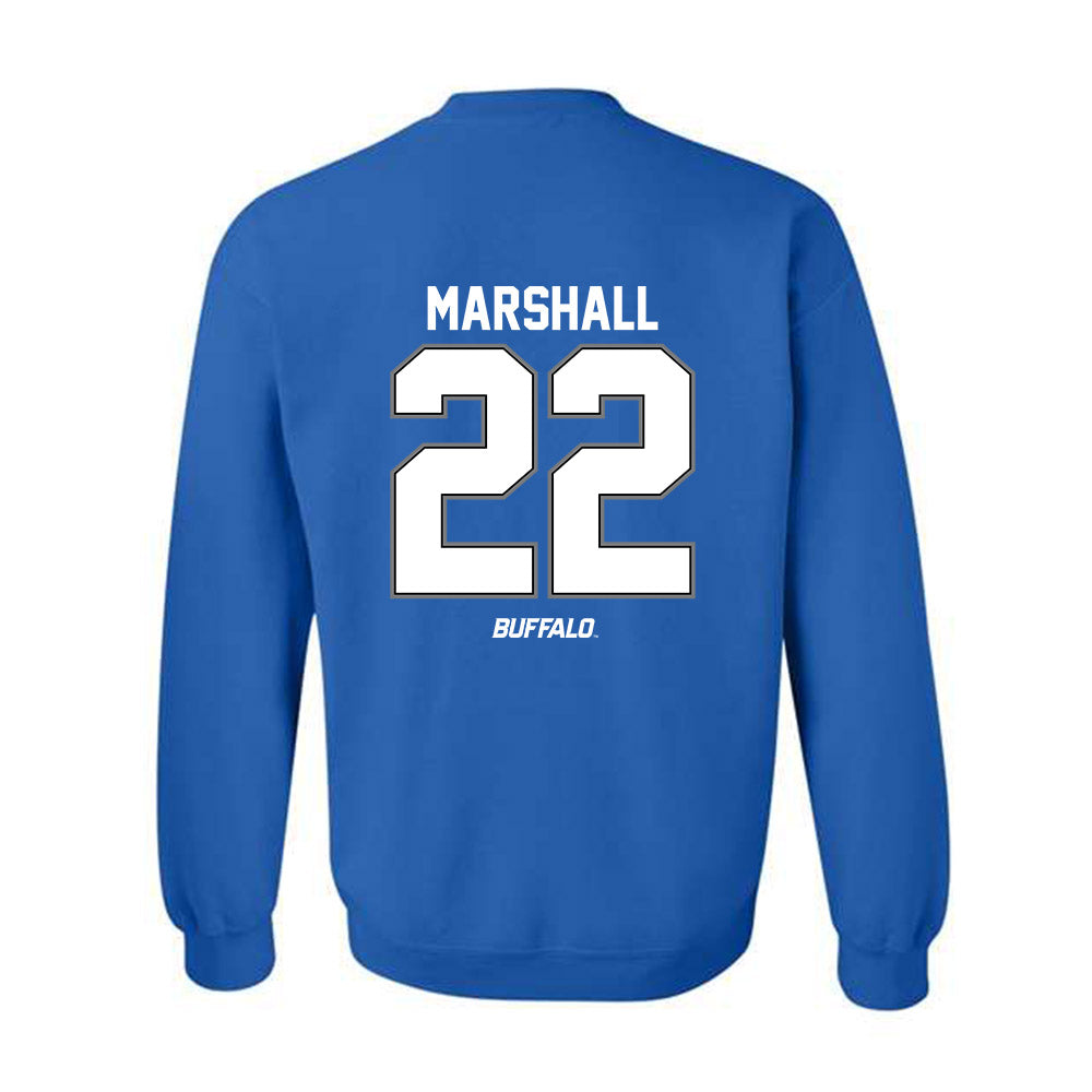 Buffalo - NCAA Women's Basketball : Jadeah Marshall - Classic Shersey Crewneck Sweatshirt-1