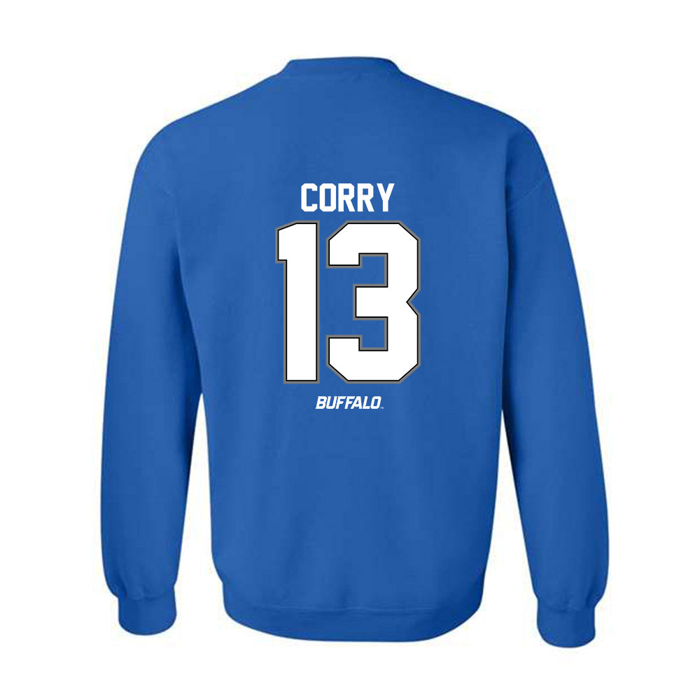 Buffalo - NCAA Women's Basketball : Ella Corry - Crewneck Sweatshirt-1