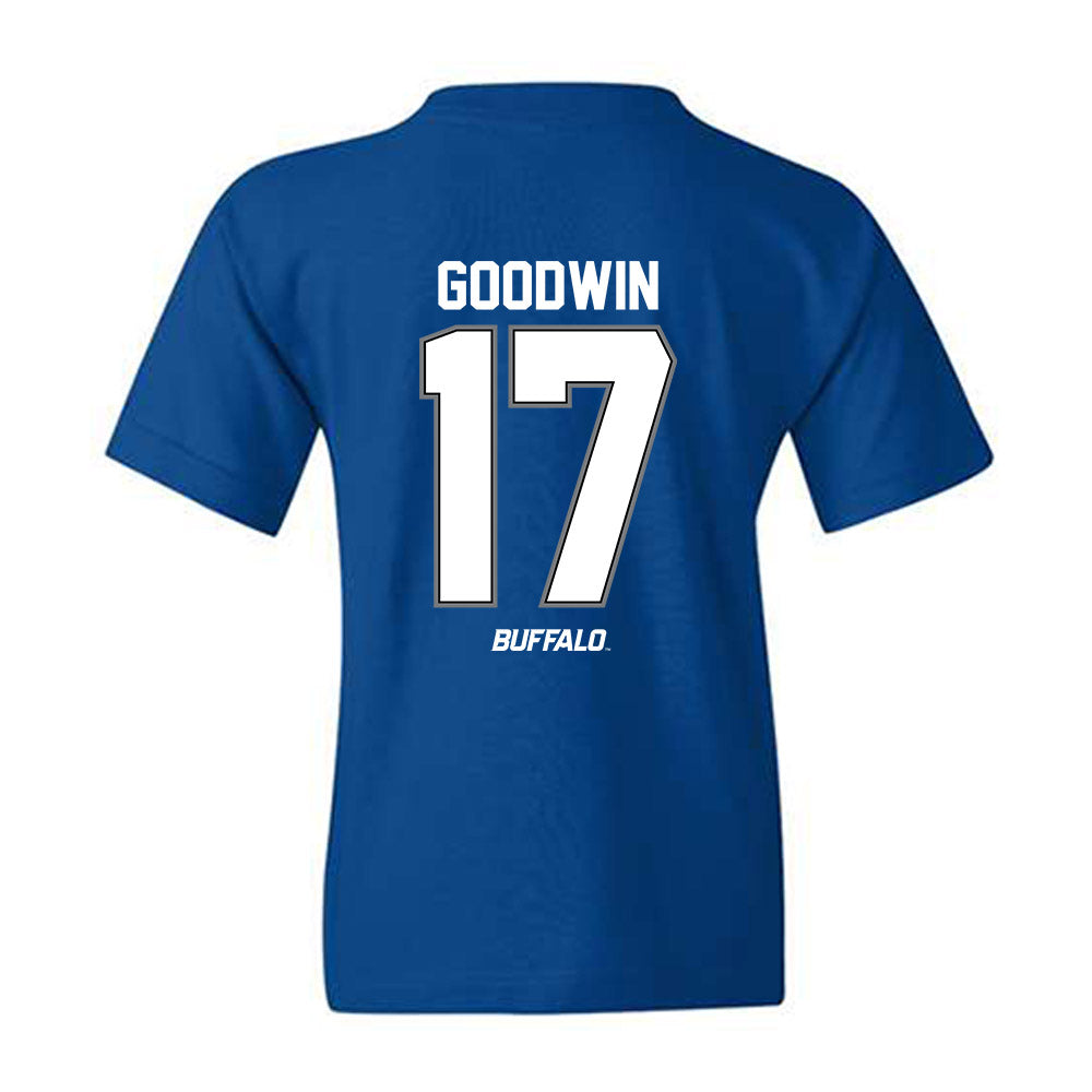 Buffalo - NCAA Football : Logan Goodwin - Classic Shersey Youth T-Shirt-1