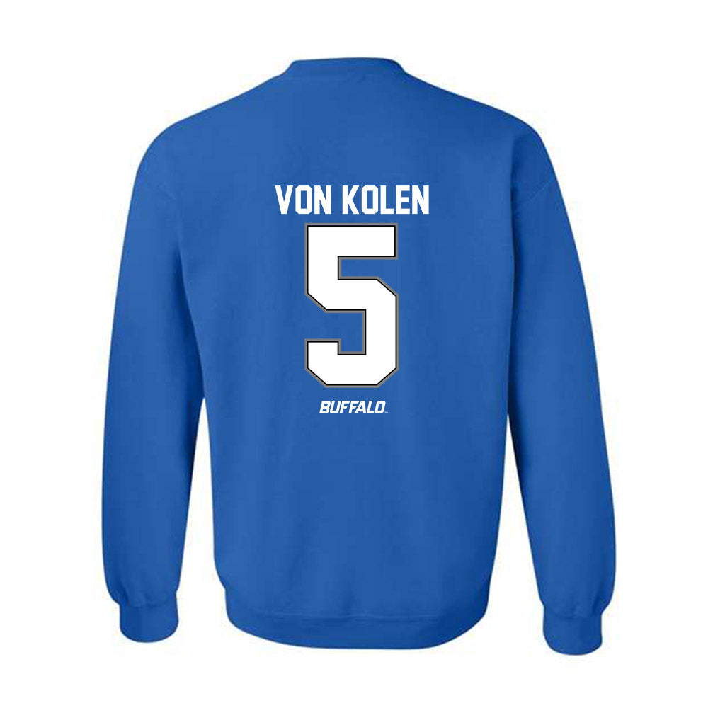 Buffalo - NCAA Softball : Tabitha von Kolen - Crewneck Sweatshirt-1