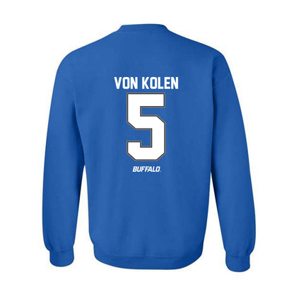 Buffalo - NCAA Softball : Tabitha von Kolen - Crewneck Sweatshirt-1