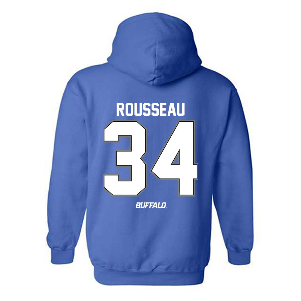 Buffalo - NCAA Football : Jonathan Rousseau - Hooded Sweatshirt-1