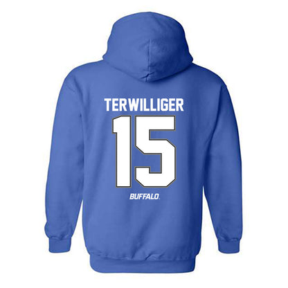 Buffalo - NCAA Softball : Reagan Terwilliger - Classic Shersey Hooded Sweatshirt-1