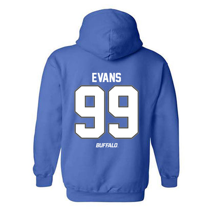 Buffalo - NCAA Football : Cornell Evans - Hooded Sweatshirt