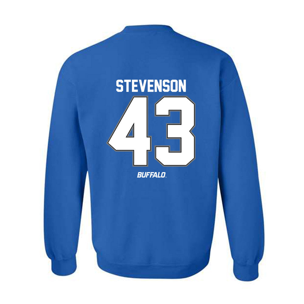 Buffalo - NCAA Football : Xair Stevenson - Crewneck Sweatshirt-1