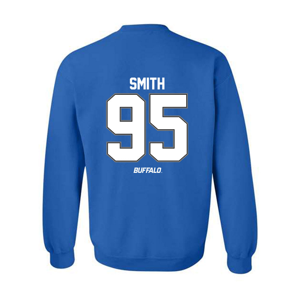 Buffalo - NCAA Football : Stantavious Smith - Classic Shersey Crewneck Sweatshirt-1
