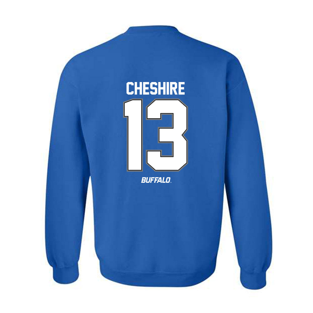 Buffalo - NCAA Football : Joey Cheshire - Classic Shersey Crewneck Sweatshirt-1