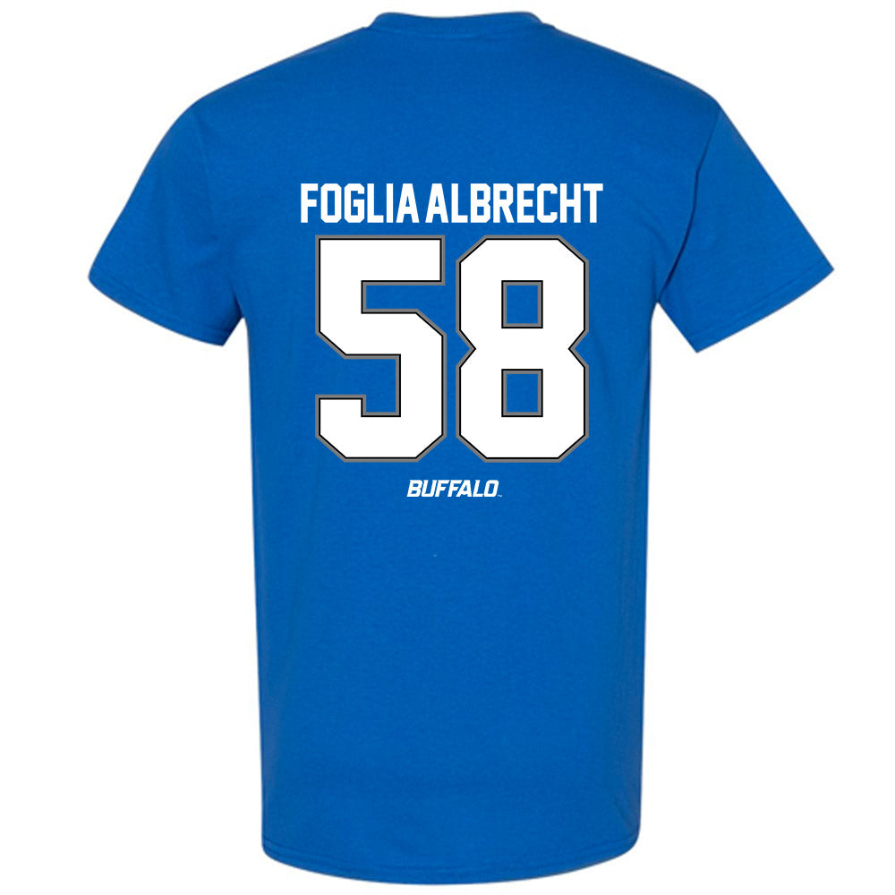 Buffalo - NCAA Football : Ben Foglia-Albrecht - Classic Shersey T-Shirt-1