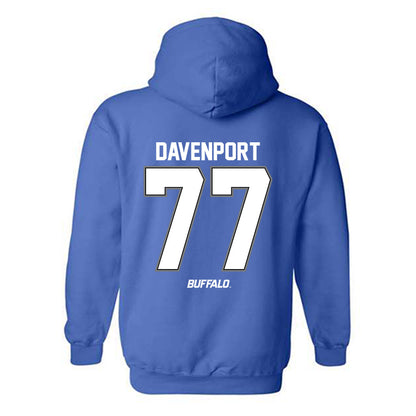 Buffalo - NCAA Football : Jackson Davenport - Hooded Sweatshirt-1