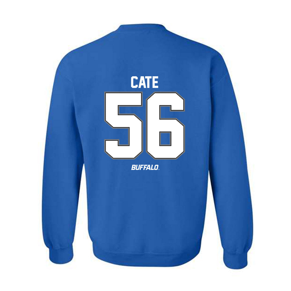 Buffalo - NCAA Football : Marco Cate - Classic Shersey Crewneck Sweatshirt-1