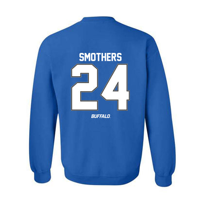 Buffalo - NCAA Football : Sayre Smothers - Classic Shersey Crewneck Sweatshirt-1