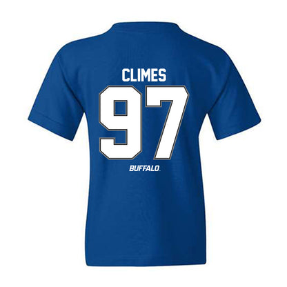 Buffalo - NCAA Football : Christopher Climes - Classic Shersey Youth T-Shirt-1