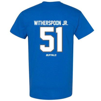 Buffalo - NCAA Football : Anwar Witherspoon Jr. - Classic Shersey T-Shirt-1