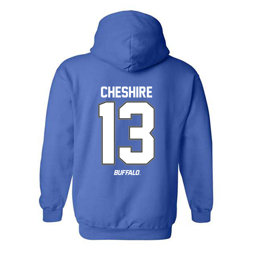 Buffalo - NCAA Football : Joey Cheshire - Classic Shersey Hooded Sweatshirt-1