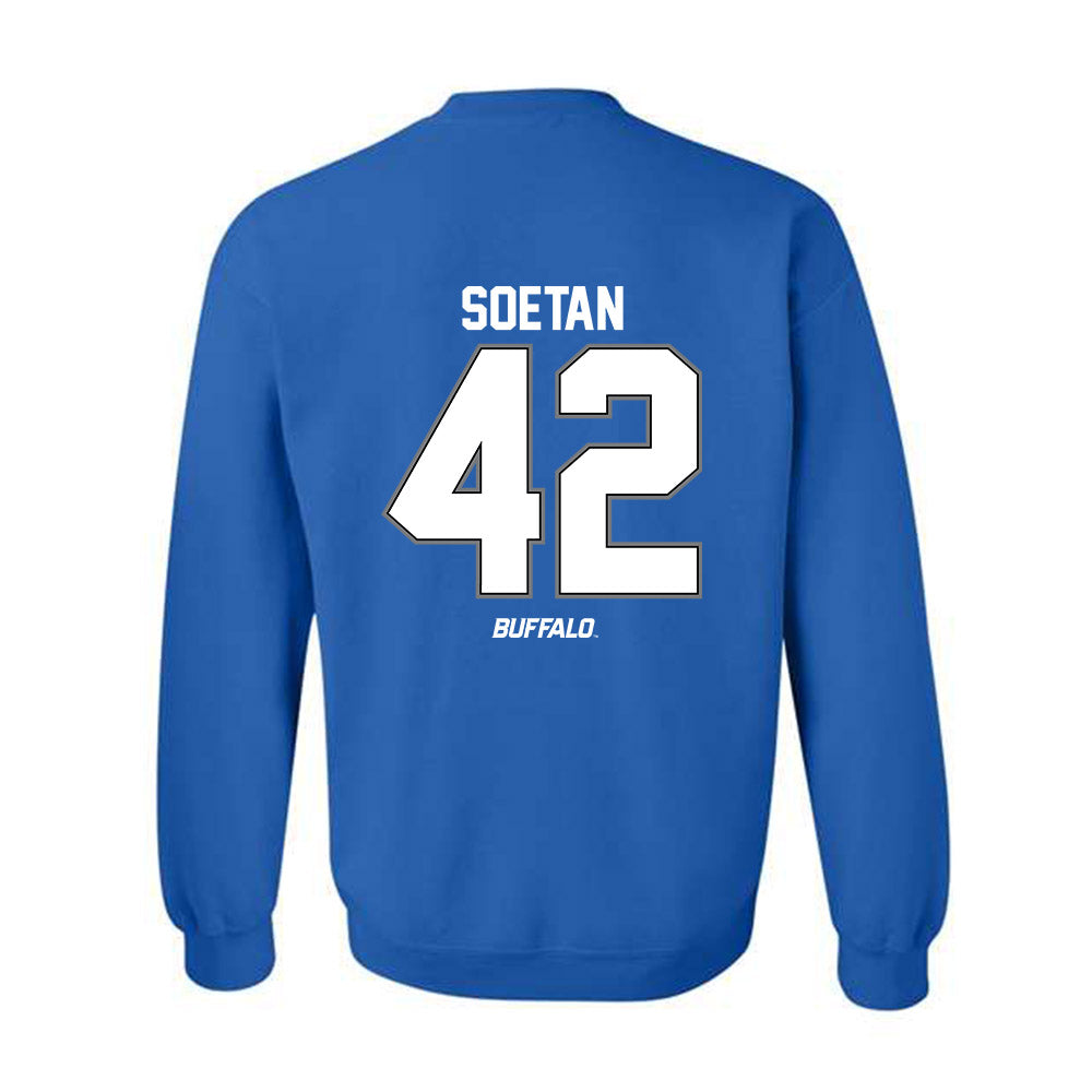 Buffalo - NCAA Women's Basketball : Oyinkansola Soetan - Classic Shersey Crewneck Sweatshirt-1