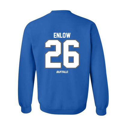 Buffalo - NCAA Football : Chase Enlow - Classic Shersey Crewneck Sweatshirt-1
