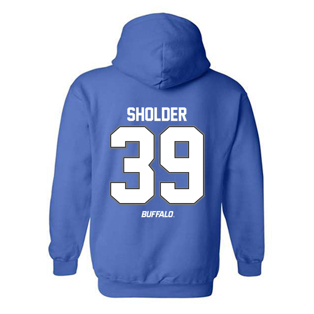 Buffalo - NCAA Football : Blake Sholder - Classic Shersey Hooded Sweatshirt-1