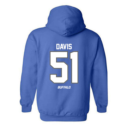 Buffalo - NCAA Football : Tyrone Davis - Hooded Sweatshirt-1