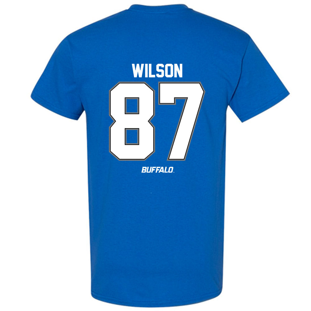 Buffalo - NCAA Football : Trevor Wilson - Classic Shersey T-Shirt-1