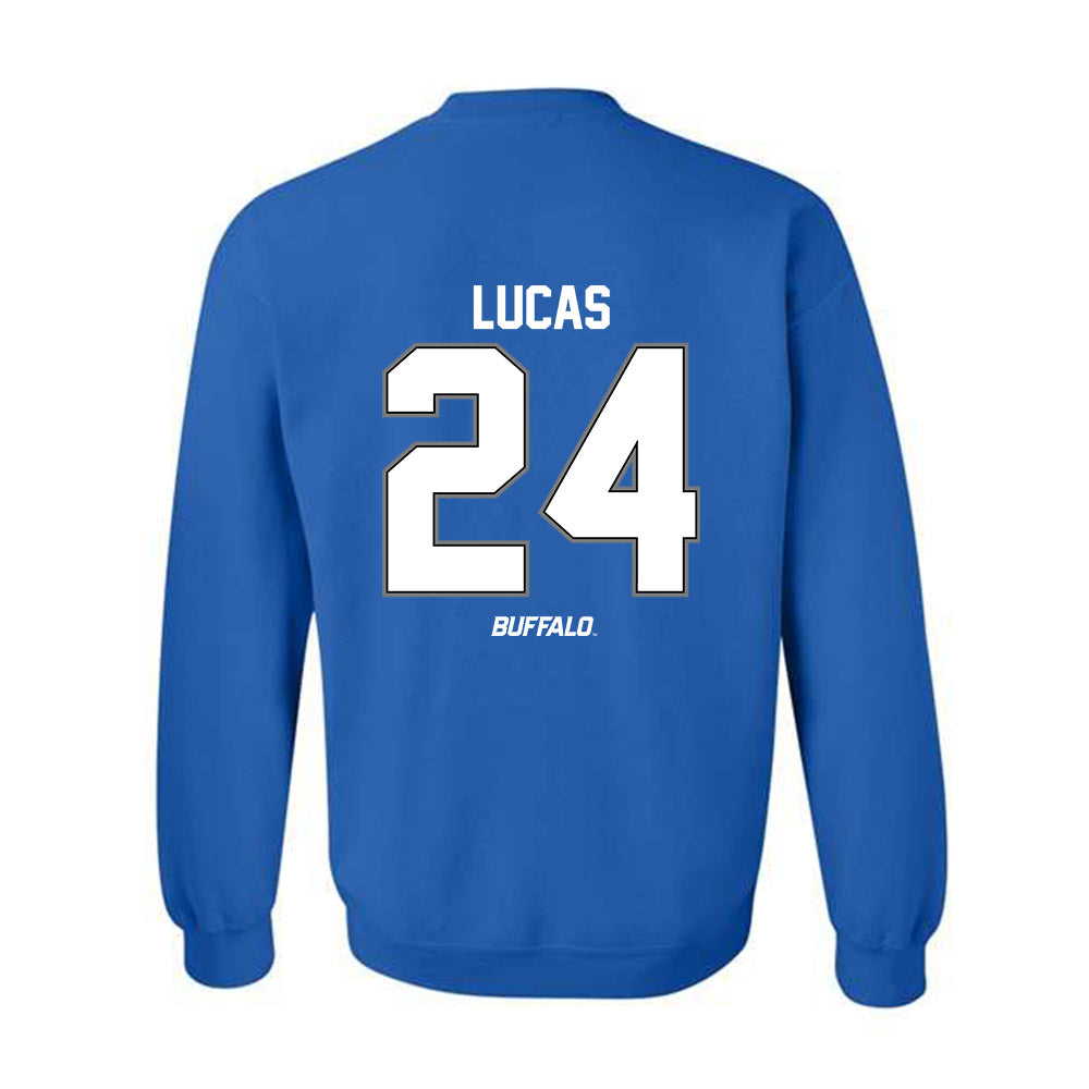 Buffalo - NCAA Women's Basketball : Meg Lucas - Classic Shersey Crewneck Sweatshirt-1