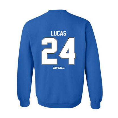 Buffalo - NCAA Women's Basketball : Meg Lucas - Classic Shersey Crewneck Sweatshirt-1