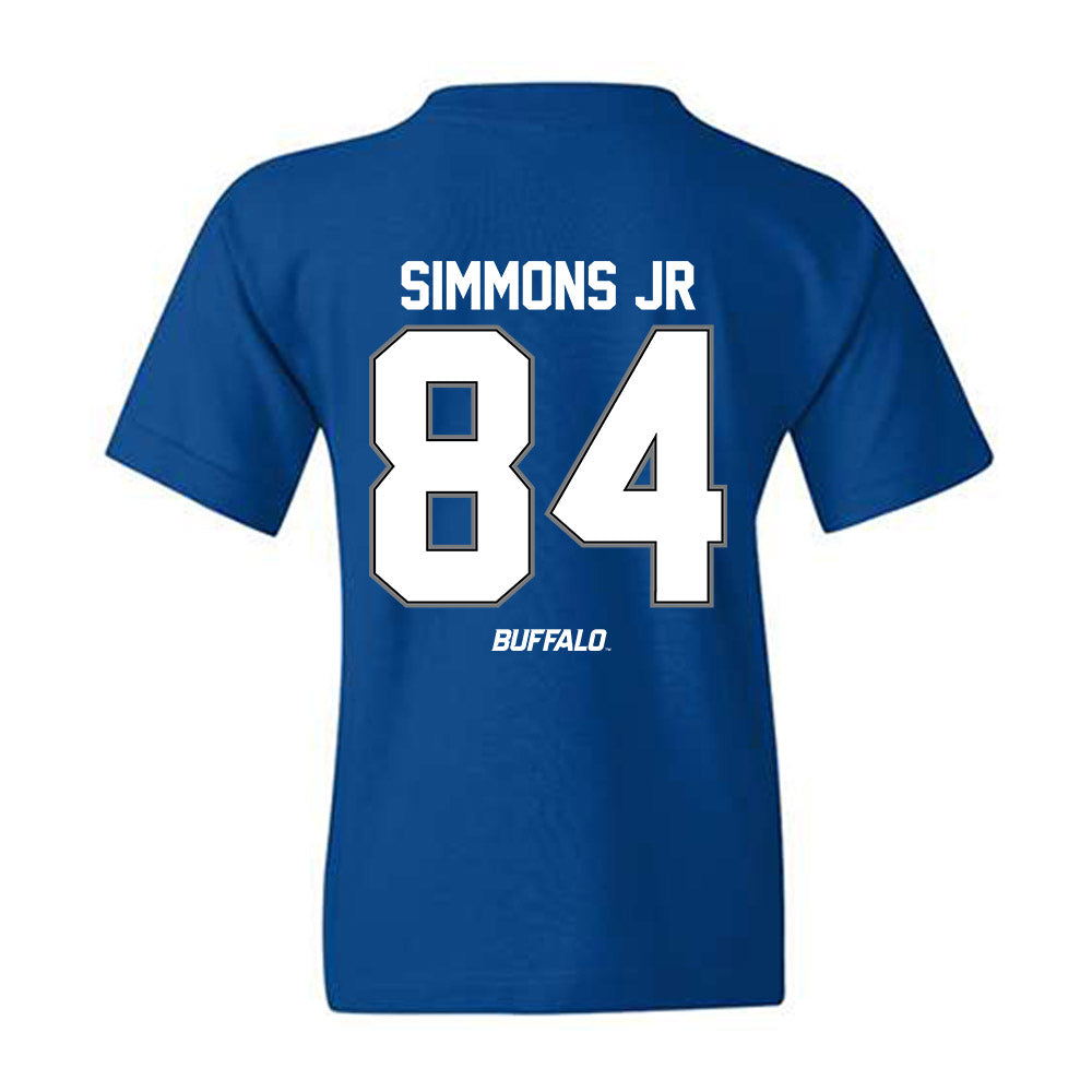 Buffalo - NCAA Football : Tyrell Simmons Jr - Classic Shersey Youth T-Shirt-1