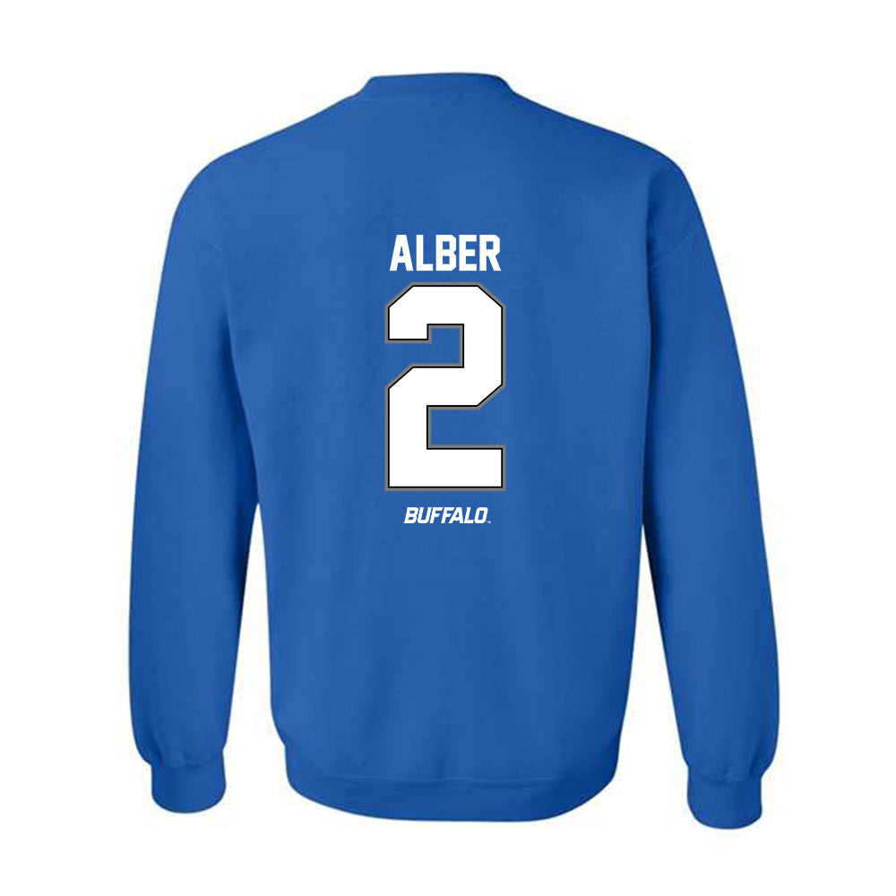 Buffalo - NCAA Women's Basketball : Natavia Alber - Classic Shersey Crewneck Sweatshirt-1